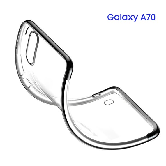 Samsung Galaxy A70 Kılıf CaseUp Laser Glow Rose Gold 2